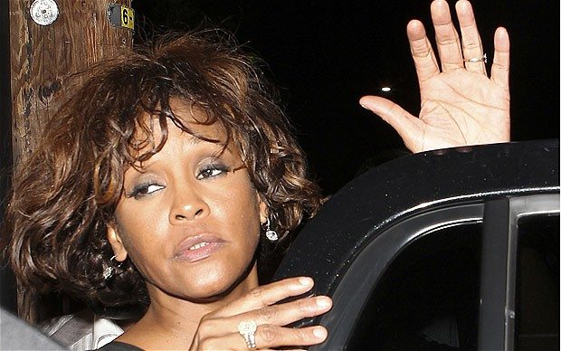 whitney houston last picture alive