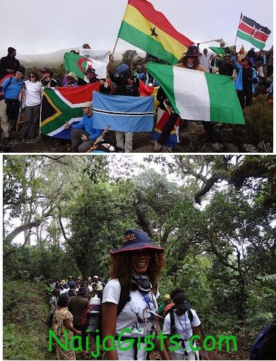 funmi iyanda mount kilimanjaro