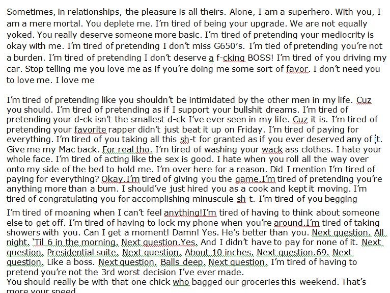 karrine stefans letter to husband