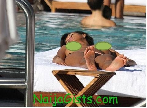 samuel etoo wife sunbathing naked