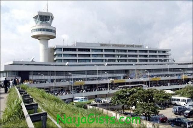 bomb scare international airport lagos