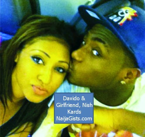 davido and girlfriend nish kards