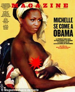 michelle obama spanish magazine