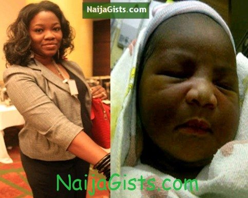 lara george gives birth to baby girl