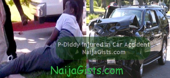 p diddy car accident los angeles