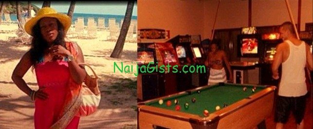 uche jombo vacation pictures