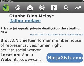 dino melaye private death