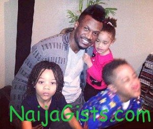 peter okoye holiday US photos