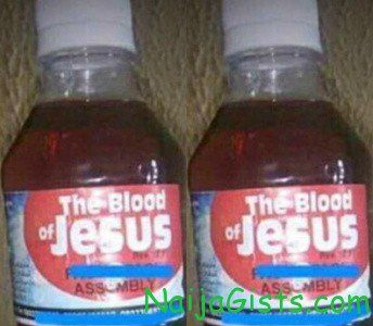 blood of jesus communion drink