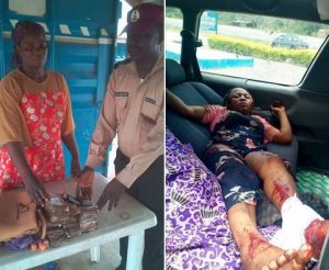 frsc returns accident victim money to mother