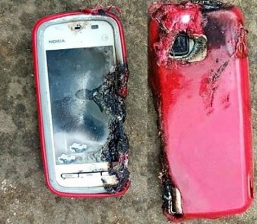 nokia smart phone explosion kills girl india