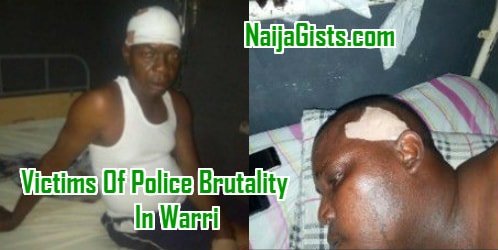 police dpo shoot innocent men warri delta state