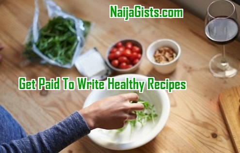 get paid write recipes home