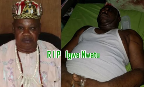 igwe killed by subjects enugu