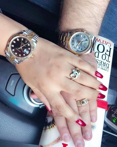 nadia buari husband rolex watches