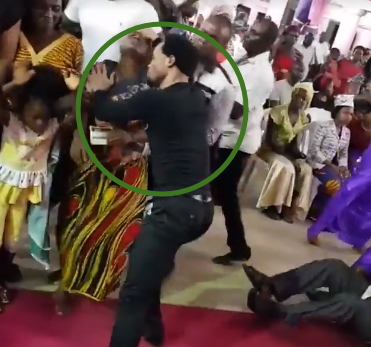 pastor slaps church members deliverance 