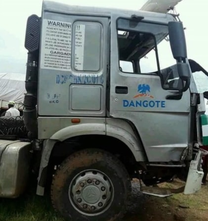 dangote truck driver flees killing 13 nasarawa