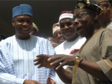 saraki apologises to obasanjo for missing library openin