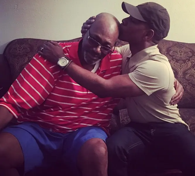 kirk franklin father months to live