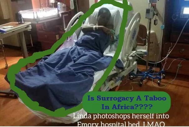 linda ikeji baby delivered surrogate mother