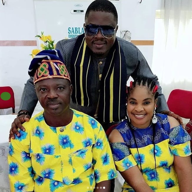 Olaniyi Afonja Sanyeri S 40th Birthday Party Nollywood Celebrities Storm Ibadan In Aso Ebi