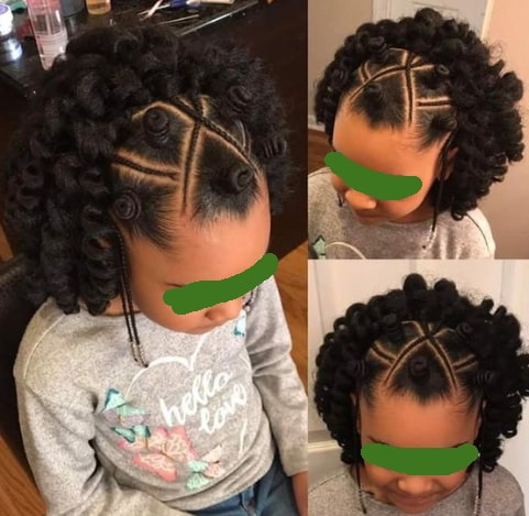 braided hairstyles for black little girls with natural hair