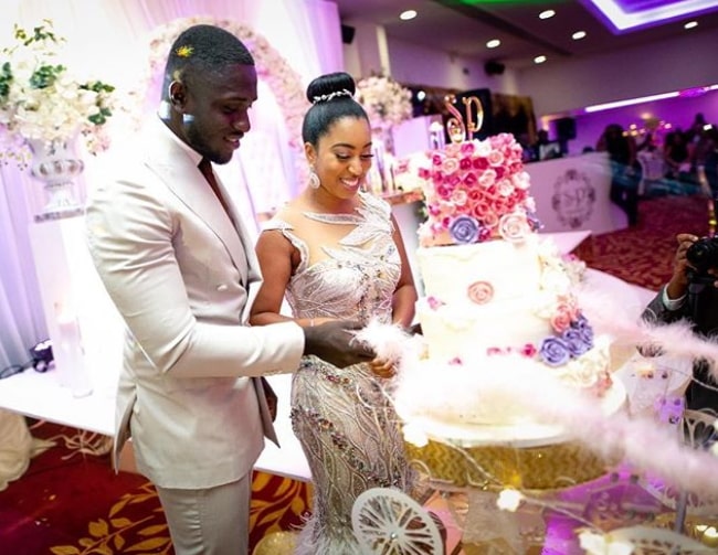 sharon oyakhilome second white wedding photos