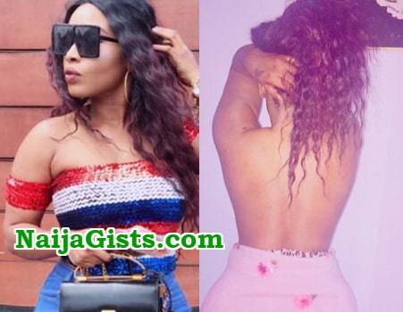 halima abubakar strips photos