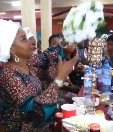 nollywood actress stealing party