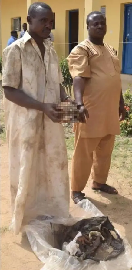 business man arrested human head ile ife