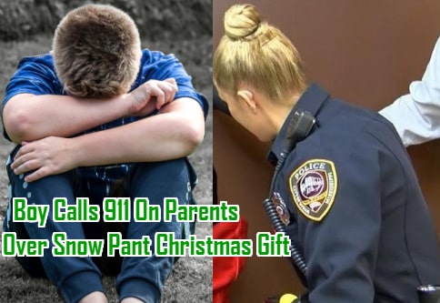 canadian boy calls 911 parents snow pant christmas gift