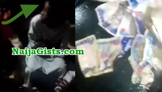 girl vomits money warri