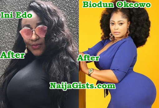 nigerian celebrities plastic surgeries before after photos