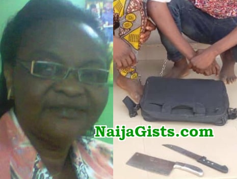 nigerian lecturer arrest robbers