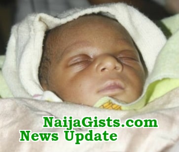 baby rescued child trafficker lagos airport