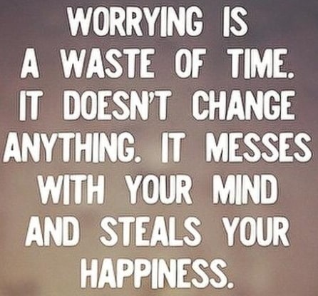 inspirational don't worry quotes