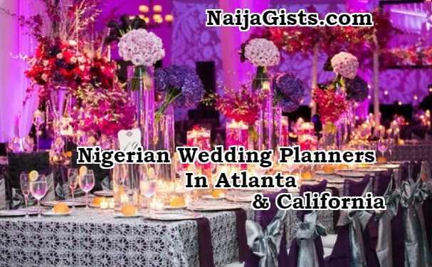 nigerian wedding planners atlanta california