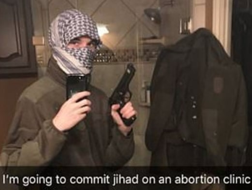 texas boy carry out terrorist attack abortion clinic