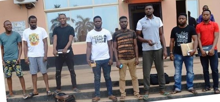 yahoo boys arrested bashorun ibadan