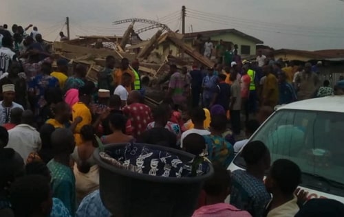 building collapsed ibadan today