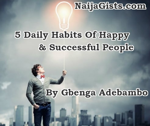 5 daily habits successful people