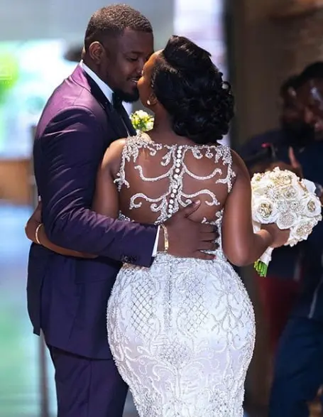 john dumelo white wedding photos