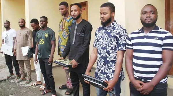 yahoo boys arrested efcc lagos today