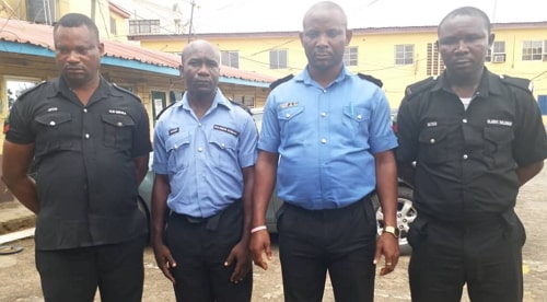 nigerian policemen killed robbery suspects