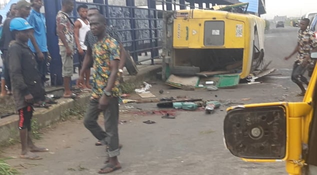 bus accident festac lagos today