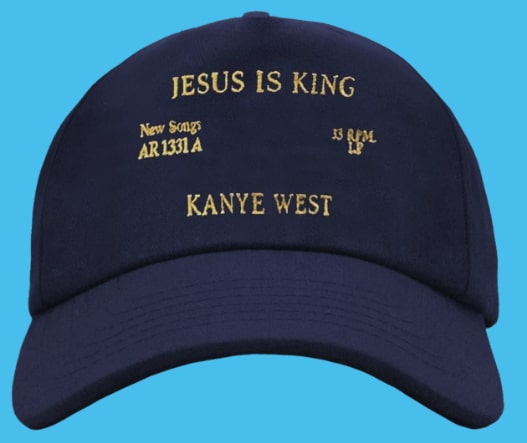 kanye west jesus is king cap