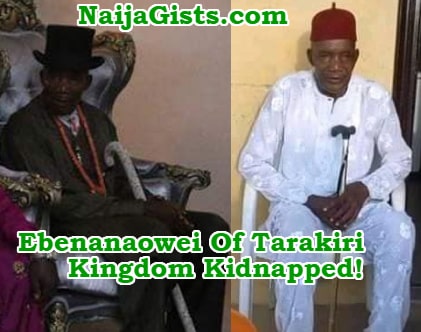 nigerian king kidnapped ijaw bayelsa