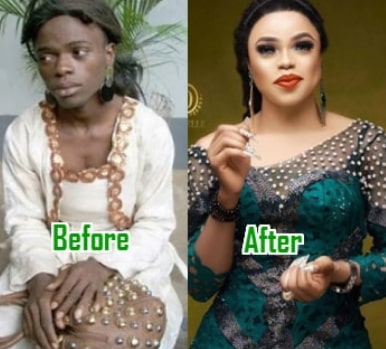 bobrisky female body