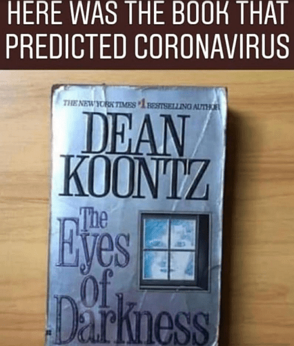 the book that predicted coronavirus