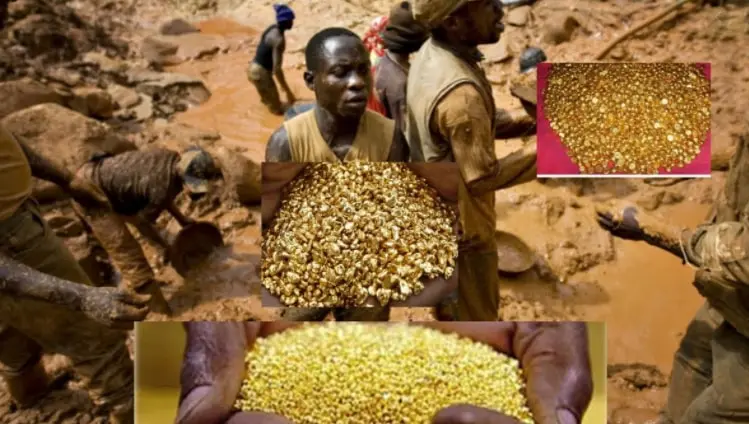 gold mine congo